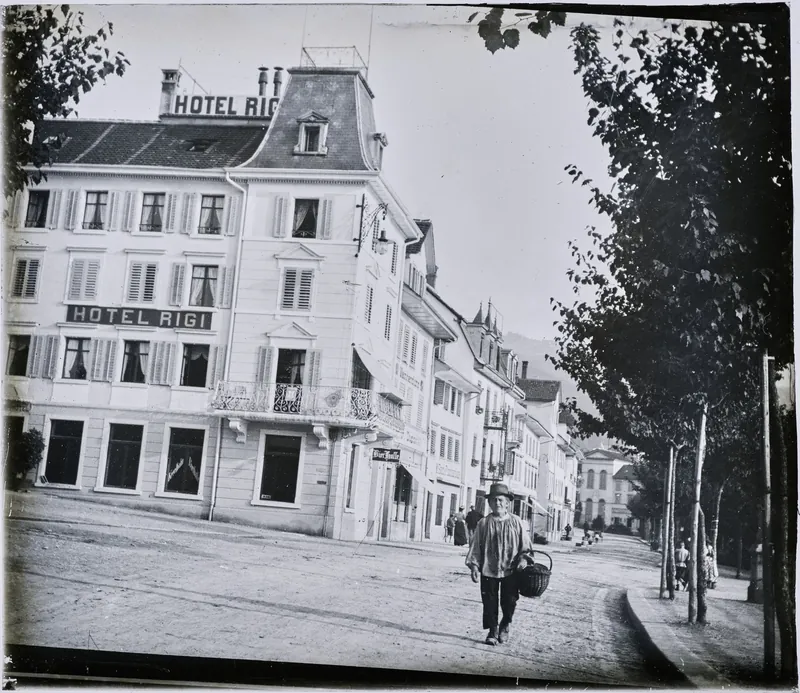 Hotel Rigi bei der Vorstadt von Zug (1891)