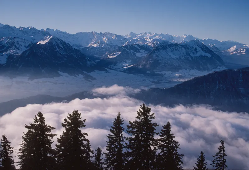Central Swiss Alps from Rigi (2002)