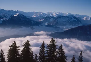 Central Swiss Alps from Rigi (2002)
