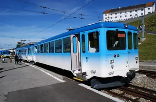 Rack railway Arth-Goldau to Rigi-Kulm-station Rigi (Kulm)-01ASD (2023-09-04)