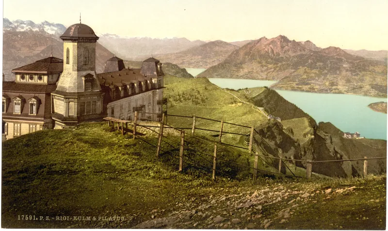 Kulm and Pilatus, Rigi, Switzerland (between 1890 and 1900)