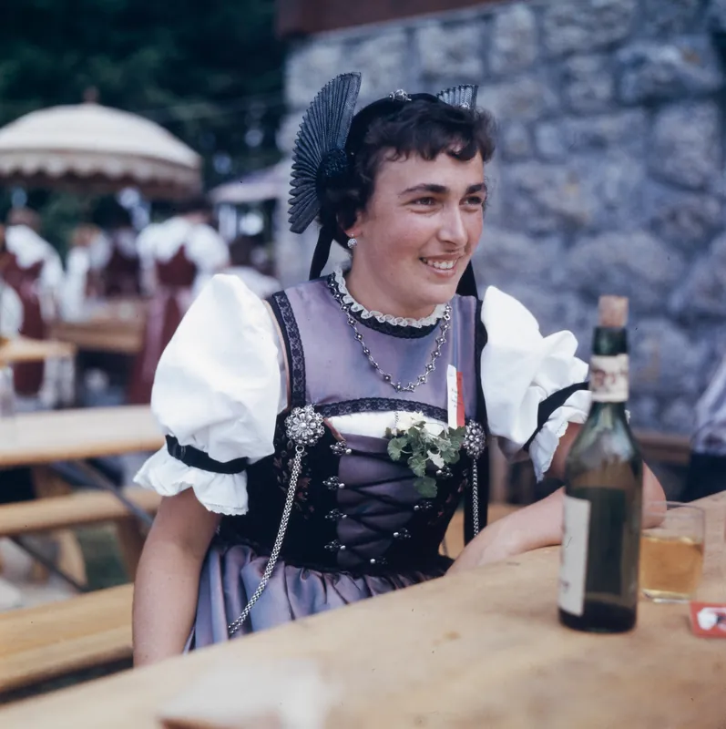 Alpine festival on the Seebodenalp above Küssnacht am Rigi (ca. 1961)