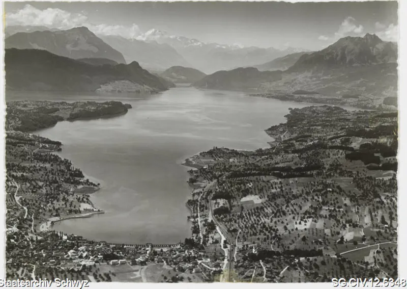 Küssnacht am Rigi: Flugaufnahme (keine Angabe)