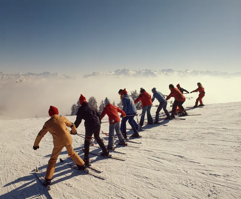 Rigi, Skiing (1975)