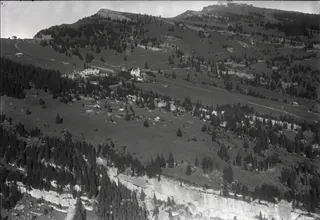 Rigi-Kaltbad, Rotstock, Rigi-Kulm v. S. W. from 1400 m (1925)