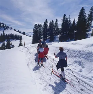 Rigi, Cross-Country Skiing (1975)