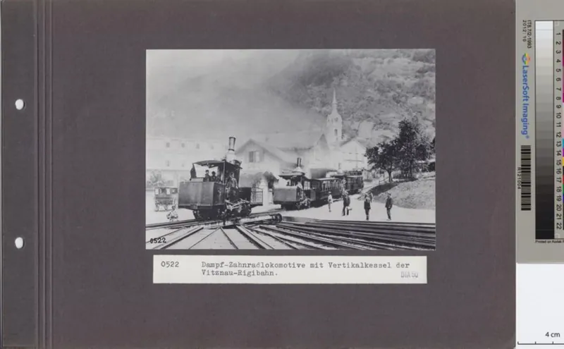 Vitznau- Rigi -Bahn H 1/2, Betriebsnummer 7, Fabriknummer 1, Ordre 1 (ca. 1873)