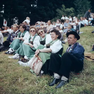 Alpine festival on the Seebodenalp above Küssnacht am Rigi (ca. 1961)