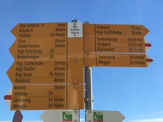 Wanderwegweiser Rigi Kaltbad LWRK (2017-12-31 15:12:00)