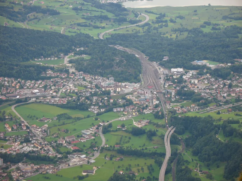 6650 - Goldau - View from Rigi Kulm (2007-07-29)