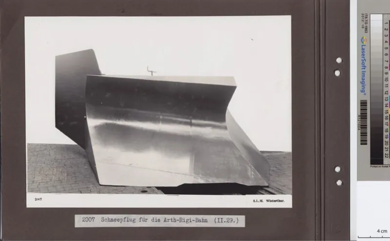 Schneepflug für die Arth- Rigi -Bahn (ca. 1929)