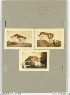 Luftseilbahn Kräbel-Rigi Scheidegg: Pläne, Berechnungen (1953 - 1954)