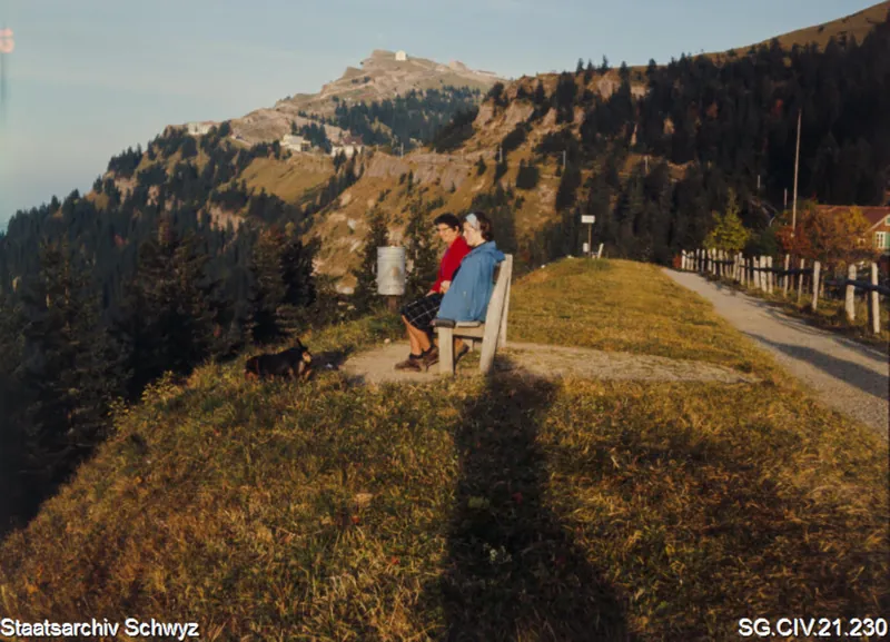 Landschaft auf der Rigi (zwischen 1950 und 1980)