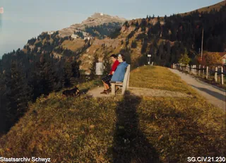 Landschaft auf der Rigi (zwischen 1950 und 1980)