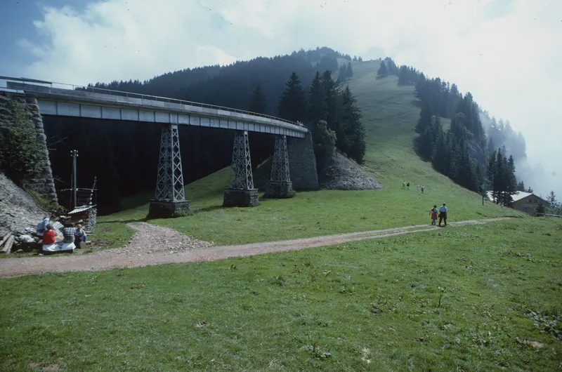 Route of the Rigi-Kaltbad-Scheidegg Railway (RSB) (8/1994)