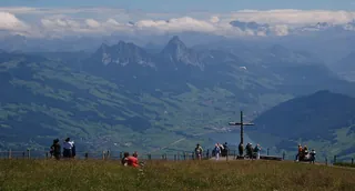 View towards Mythen region