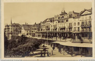 Hotels mit Parkanlage, Rigi Kaltbad (1919)