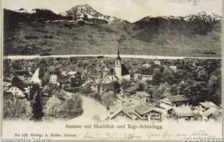 Steinen mit Hochfluh und Rigi-Scheidegg (1903)