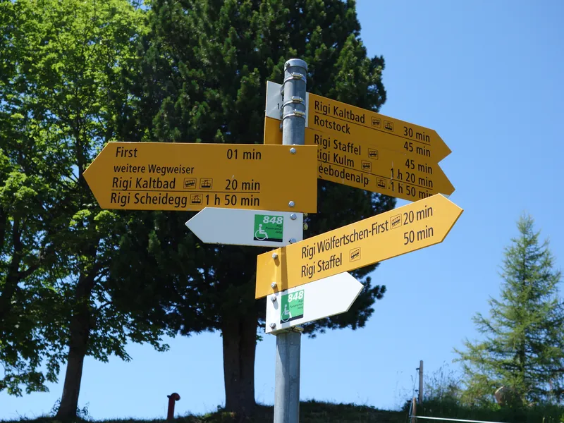 Rigi First Wegweiser (2022-07-19 13:53:39)