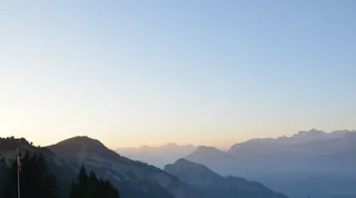 Sonnenaufgang Gotthardmassiv (2016-09-13 07:22:20)