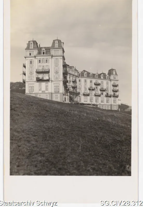Grand-Hotel Schreiber Rigi-Kulm (zwischen 1875 und 1952)