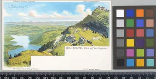 Rigi-Staffel : Blick auf den Zugersee