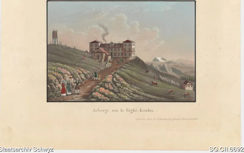 Hotel Rigi-Kulm (ca. 1840)