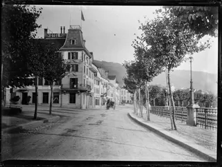 Hotel Rigi bei der Vorstadt von Zug (1890)