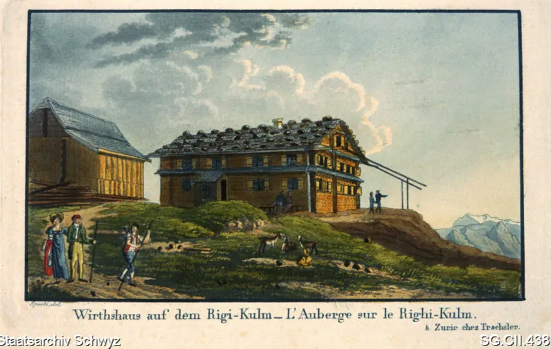 Gasthaus Rigi-Kulm (ca. 1819)