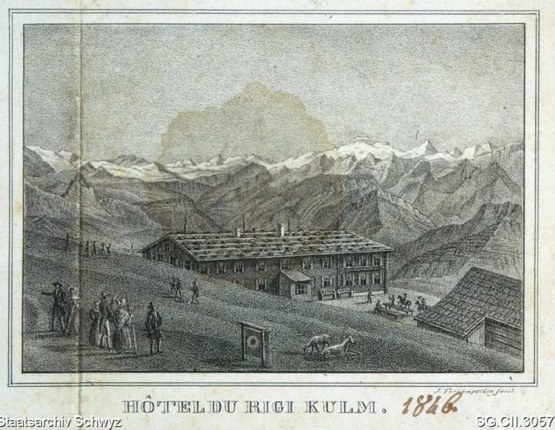 Hotel Rigi Kulm (ca. 1840)