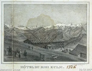 Hotel Rigi Kulm (ca. 1840)