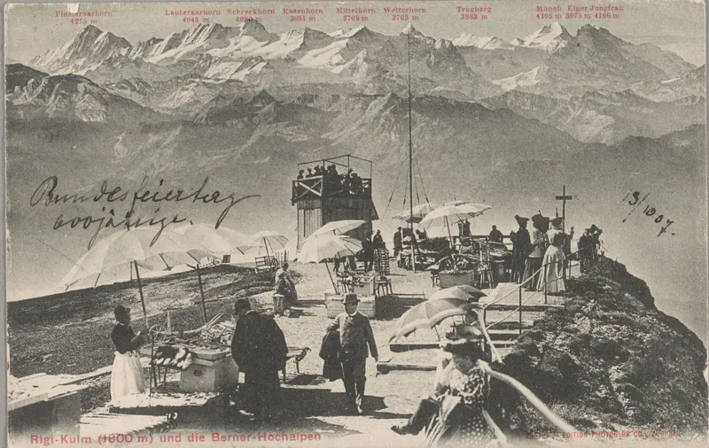 Rigi, Kulm (vor 13.10.1907)