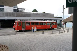 Rack railway Vitznau to Rigi (Kulm)-railway station Kaltbad-First-station Vitznau-turntable-02ASD (2023-09-04)