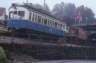 Arth, Goldau, Arth-Rigi-Bahn ARB, today Rigibahnen AG (9/1974)