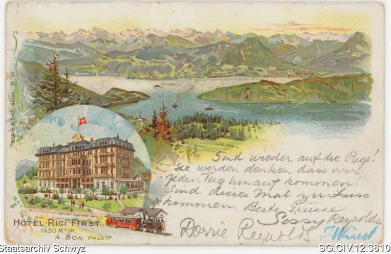 Hotel Rigi First, Rigi-First (1905)