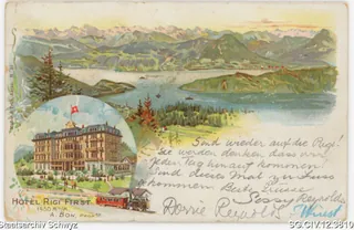 Hotel Rigi First, Rigi-First (1905)