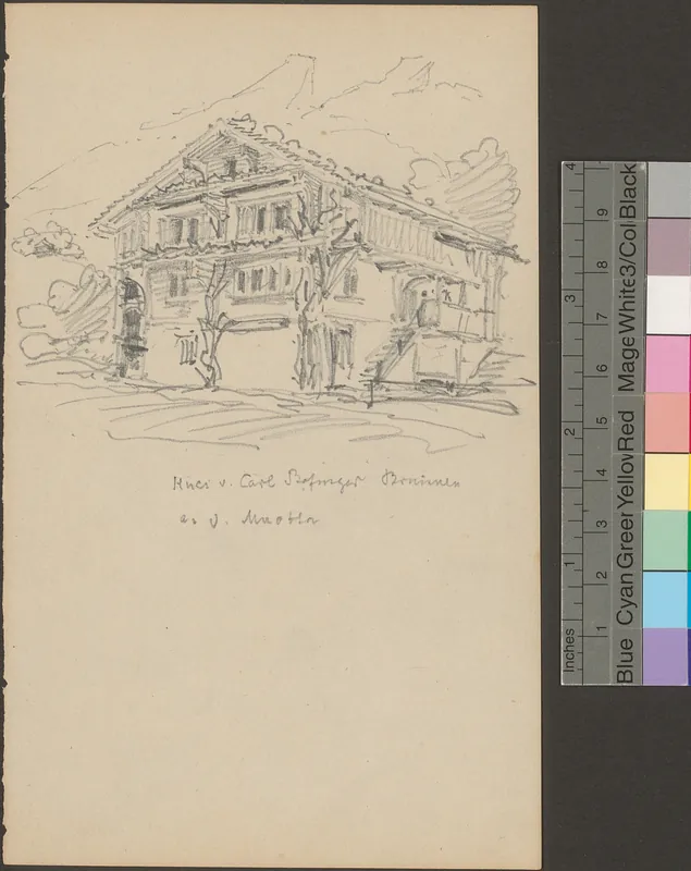 Haus v. Carl [Bo...] Brunnen an d. Muotta (between 1860 and 1910)
