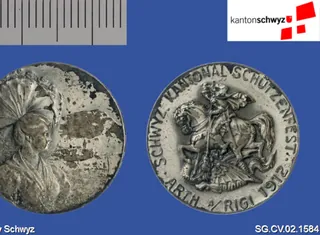 SCHWYZ. KANTONAL SCHÜTZENFEST ARTH A/ RIGI 1912 (1912)