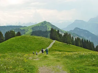 Walking on the Rigi