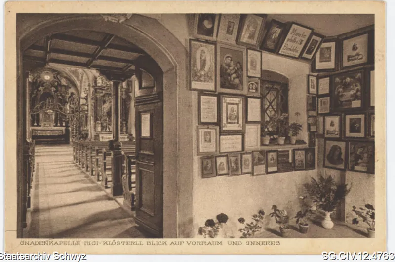 Kapelle Maria zum Schnee, Rigi Klösterli: Vorraum Eingang, Inneres (keine Angabe)