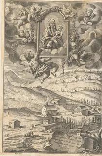 Wahre Abbildung der gnadenvollen Mutter Mariae zum Schnee sambt dero H. Capellen auf dem Rigÿ Berg (zwischen 1780 und 1797?)