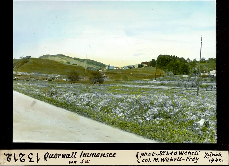 Querwall Immensee von Südwest (1942)