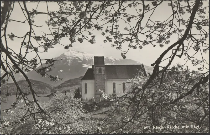 Risch, Kirche mit Rigi