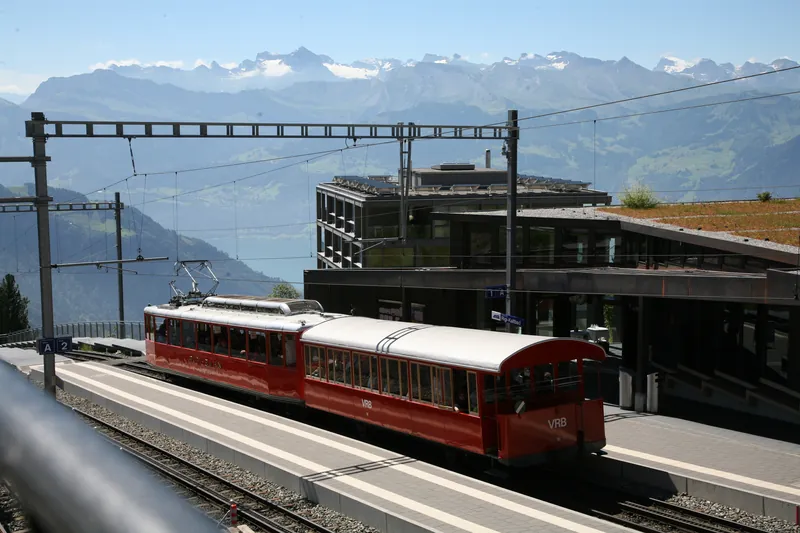 Weggis, Rigi Kaltbad-First, former VRB station, today Rigi Bahnen AG RB (07.08.2016)