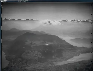 Küssnacht am Rigi, Seebodenalp, Rigi, Urneralpen v. N. from 3000 m (27.09.1934)