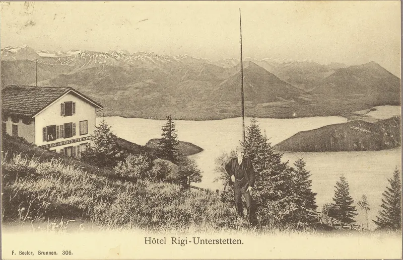 Rigi Unterstetten, Hôtel (vor 01.08.1909)