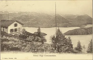 Rigi Unterstetten, Hôtel (vor 01.08.1909)