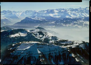 Rigi, alpine panorama (3/1979)