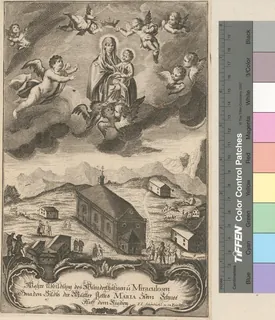 Wahre Abbildung des Wunderthätigen u Miraculosen Gnaden Bildts der Mutter Gottes Maria zum Schnee auff dem Rigiberg (zwischen 1750 und 1800?)