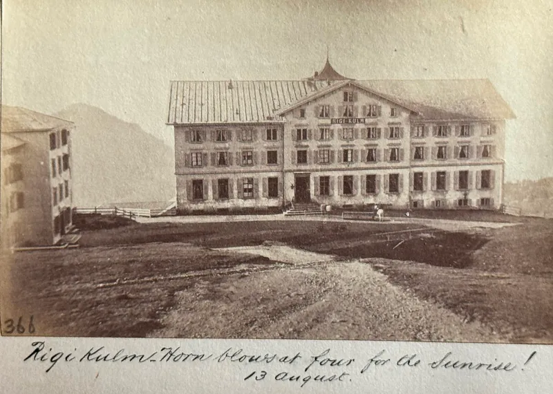 Rigi Kulm, Hotel in Switzerland.